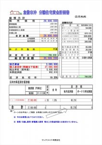 資金計画書
